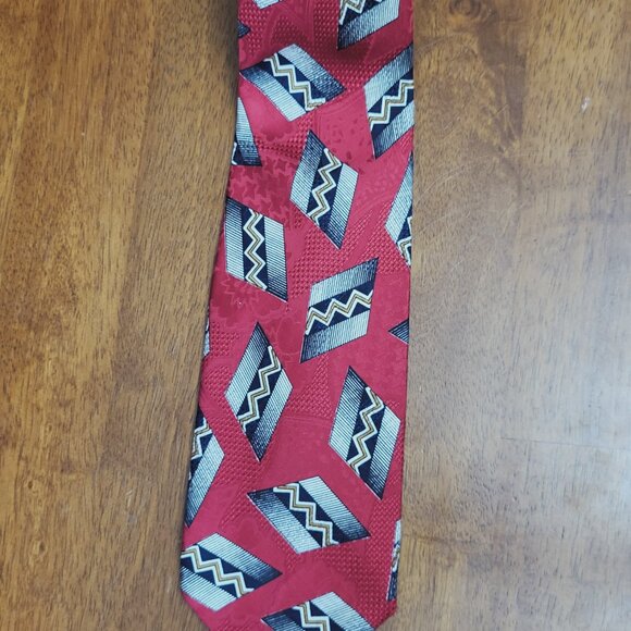 Robert Talbott ~ Silk Abstract Necktie ~ Excellent Condition - Picture 3 of 7